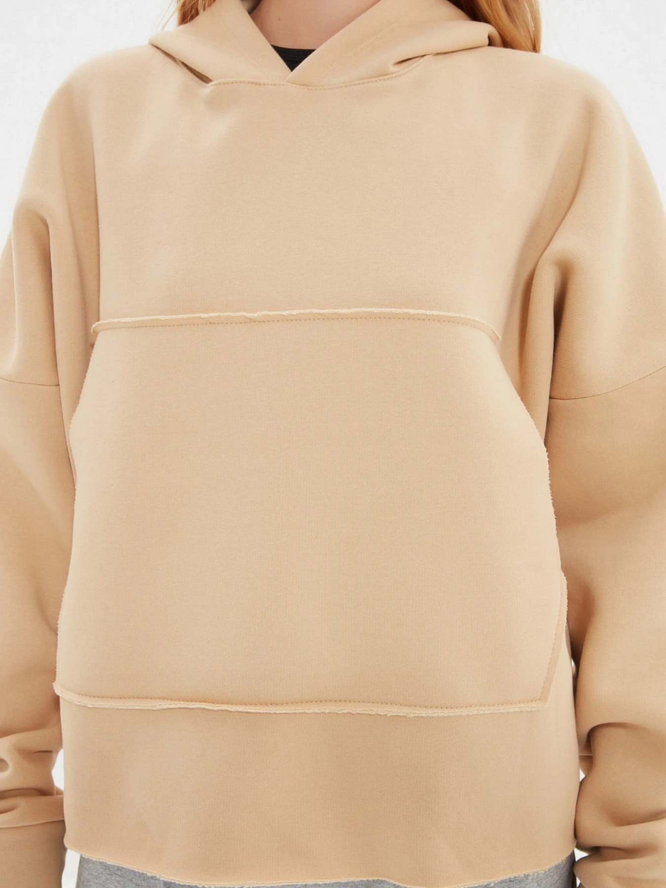 Худи и свитшоты Trendyol модель TWOAW22SW0885/Camel Худи и свитшоты Trendyol модель TWOAW22SW0885/Camel Фото