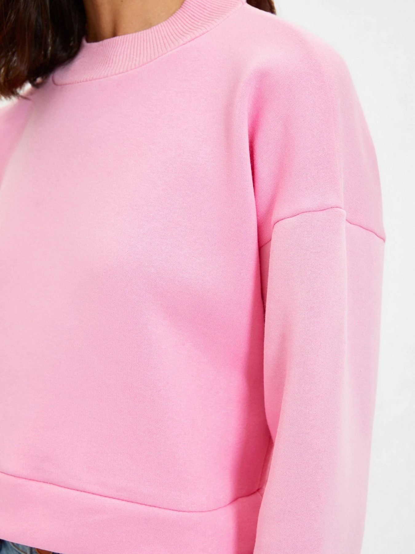 Худи и свитшоты Trendyol модель TWOAW22SW1121/Pembe Худи и свитшоты Trendyol модель TWOAW22SW1121/Pembe Фото