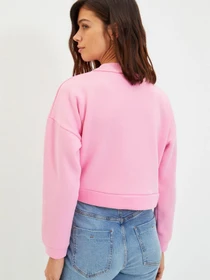 Худи и свитшоты Trendyol модель TWOAW22SW1121/Pembe Фото