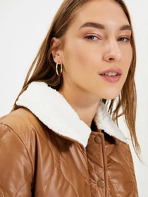 Куртки и дубленки Trendyol модель TWOAW22MO0480/Camel Фото