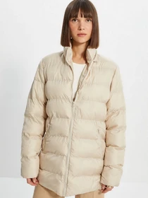 Куртки и дубленки Trendyol модель TWOAW22MO0275/Bej Фото