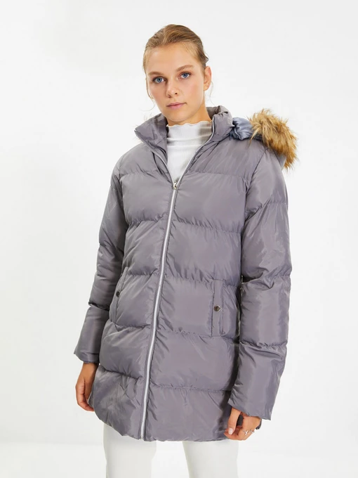 Куртки и дубленки Trendyol модель TWOAW22MO0313/Gri Фото