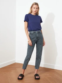 Джинси Trendyol Mom модель TWOAW20JE0180/Antrasit Фото