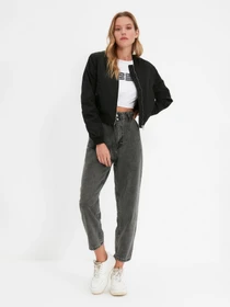 Джинси Trendyol Mom модель TWOAW22JE0793/Antrasit Фото