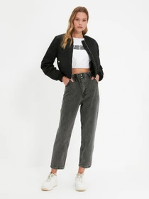 Джинси Trendyol Mom модель TWOAW22JE0793/Antrasit Фото