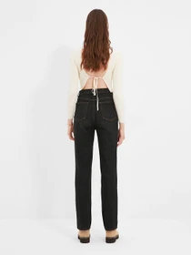 Джинсы Trendyol Bootcut модель TWOAW22JE0643/Siyah Фото
