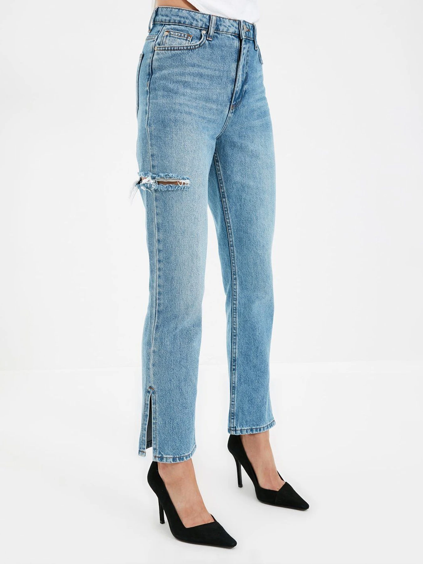Джинси Trendyol Bootcut модель TWOAW22JE0590/Mavi Фото
