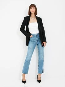 Джинси Trendyol Bootcut модель TWOAW22JE0590/Mavi Фото