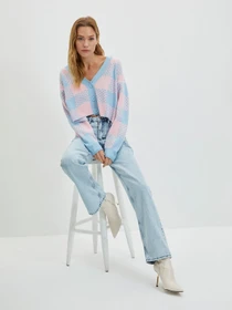 Джинси Trendyol Wide Leg модель TWOAW22JE1420/Mavi Фото
