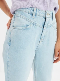 Джинси Trendyol Mom модель TWOAW22JE0186/Acik Mavi Фото
