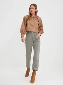 Джинси Trendyol Straight модель TWOAW22JE1073/Gri Фото
