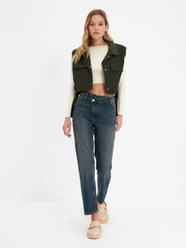 Джинси Trendyol Bootcut модель TWOAW22JE1057/Indigo Фото