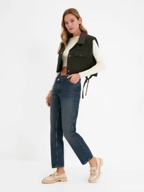 Джинси Trendyol Bootcut модель TWOAW22JE1057/Indigo Фото