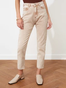 Джинси Trendyol Mom модель TWOSS21JE0172/Taba Фото