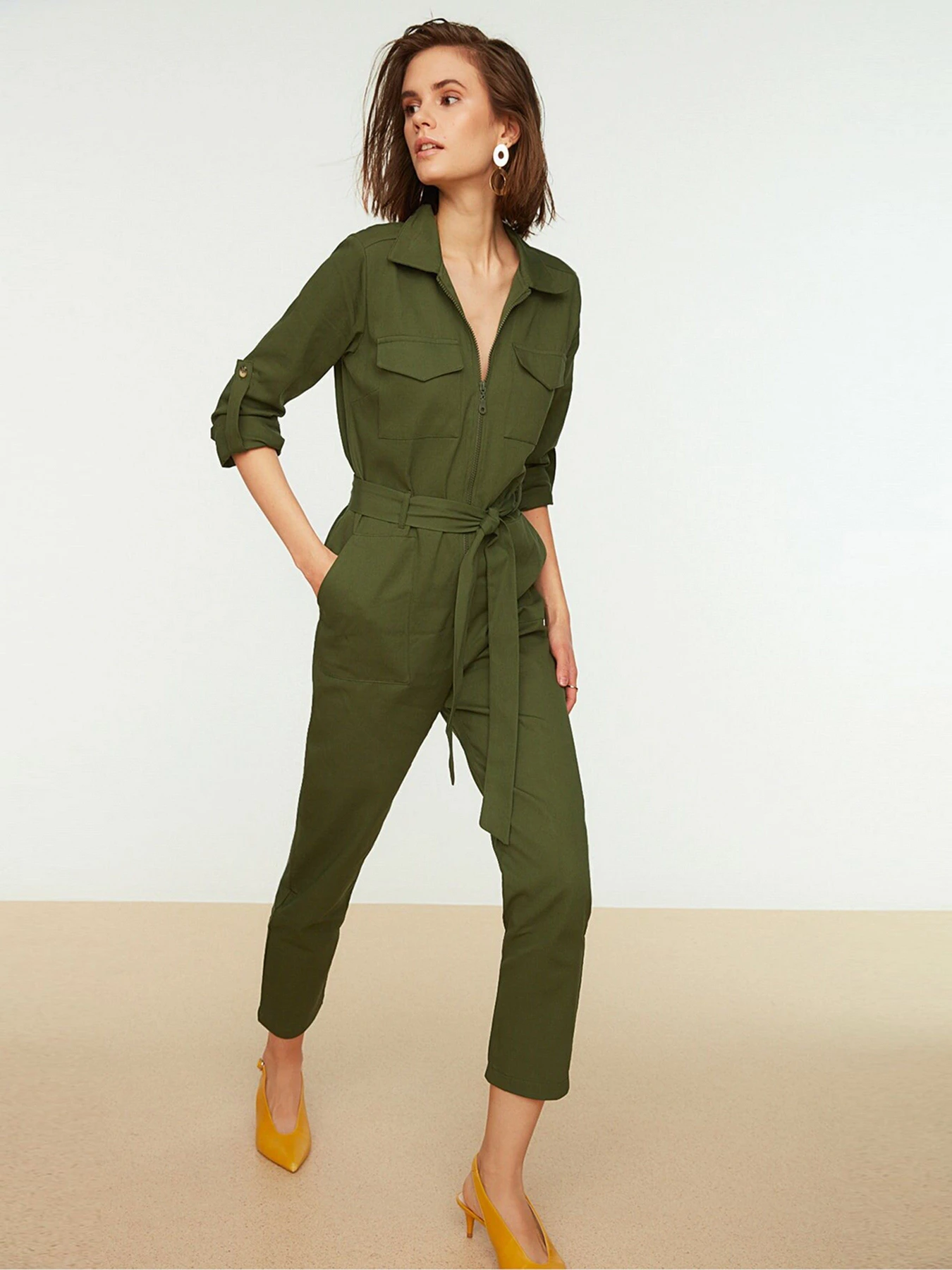 Комбінезони Trendyol модель TWOSS22TU0005/Haki Фото