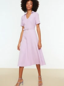 Платья Trendyol модель TWOSS22EL0139/Lila Фото