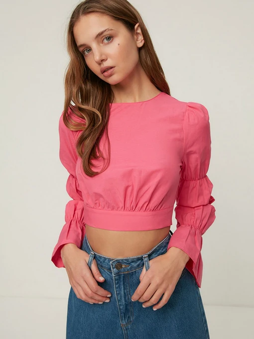 Рубашки Trendyol модель TWOSS22BZ0052/Fusya Фото