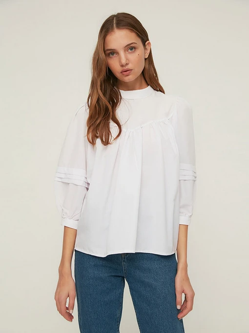 Рубашки Trendyol модель TWOSS22BZ0203/Ekru Фото