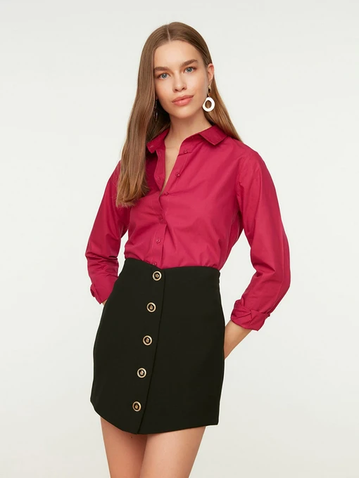 Рубашки Trendyol модель TWOSS22GO0072/Fusya Фото