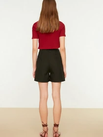Шорты Trendyol модель TWOSS22SR0013/Siyah Фото