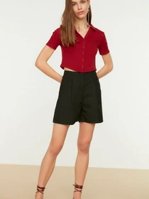 Шорты Trendyol модель TWOSS22SR0013/Siyah Фото