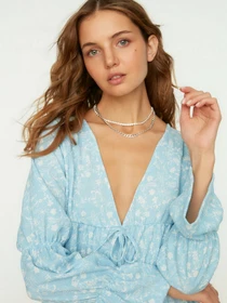 Платья Trendyol модель TWOSS22EL0832/Acik Mavi Фото