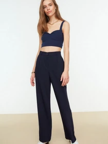 Штани Trendyol модель TWOSS22PL0100/Lacivert Фото