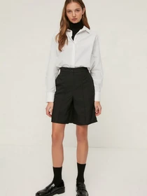 Шорты Trendyol модель TWOSS22SR0026/Siyah Фото