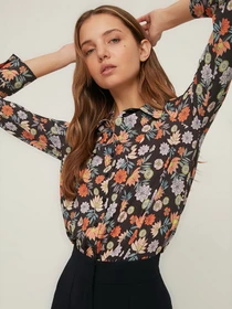 Рубашки Trendyol модель TWOSS22GO0196/Siyah Фото