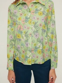 Рубашки Trendyol модель TWOSS22GO0196/Yesil Фото