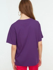 Футболки и поло Trendyol модель TWOSS22TS0546/Mor Фото