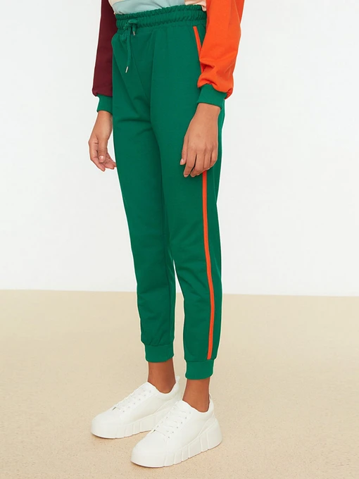 Брюки Trendyol модель TWOSS22EA0033/Yesil Фото