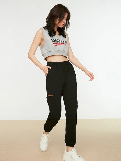 Брюки Trendyol модель TWOSS22EA0032/Siyah Фото