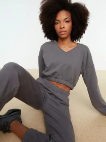 Футболки и поло Trendyol модель TWOSS22SW0059/Antrasit Фото