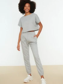 Брюки Trendyol модель TWOSS22EA0035/Gri Фото