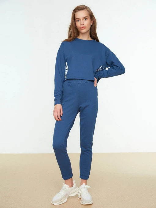 Брюки Trendyol модель TWOSS22EA0058/Indigo Фото