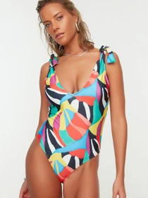 Одежда для пляжа Trendyol модель TBESS22MA0061/Cok Renkli Фото