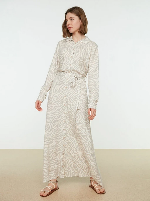 Платья Trendyol модель TCTSS22EB0012/Gri Фото
