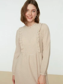 Платья Trendyol модель TCTSS21EB0028/Bej Фото