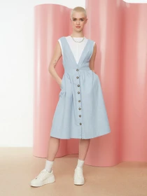 Платья Trendyol модель TWOSS22EL1062/Mavi Фото