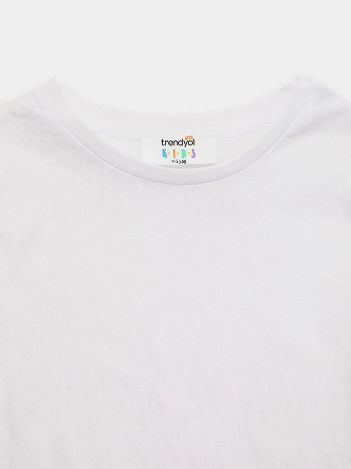 Футболки і поло Trendyol модель TKDSS22TS0611/Beyaz-Lila Футболки і поло Trendyol модель TKDSS22TS0611/Beyaz-Lila Фото