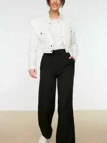 Брюки Trendyol модель TCTSS22PL0051/Siyah Фото