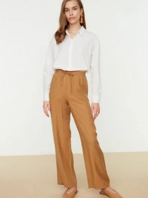 Брюки Trendyol модель TCTSS22PL0051/Camel Фото