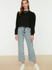 Джинси Trendyol Wide Leg модель TCTSS22JE0045/Mavi Фото