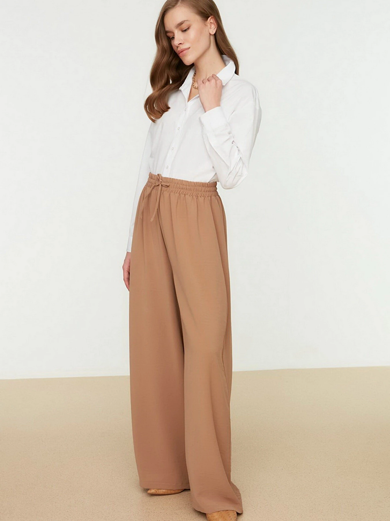 Штани Trendyol модель TCTSS22PL0240/Vizon Фото