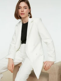Пиджаки Trendyol модель TCTSS22CE0250/Ekru Фото