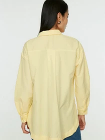 Рубашки Trendyol модель TCTSS22GO0102/Sari Фото