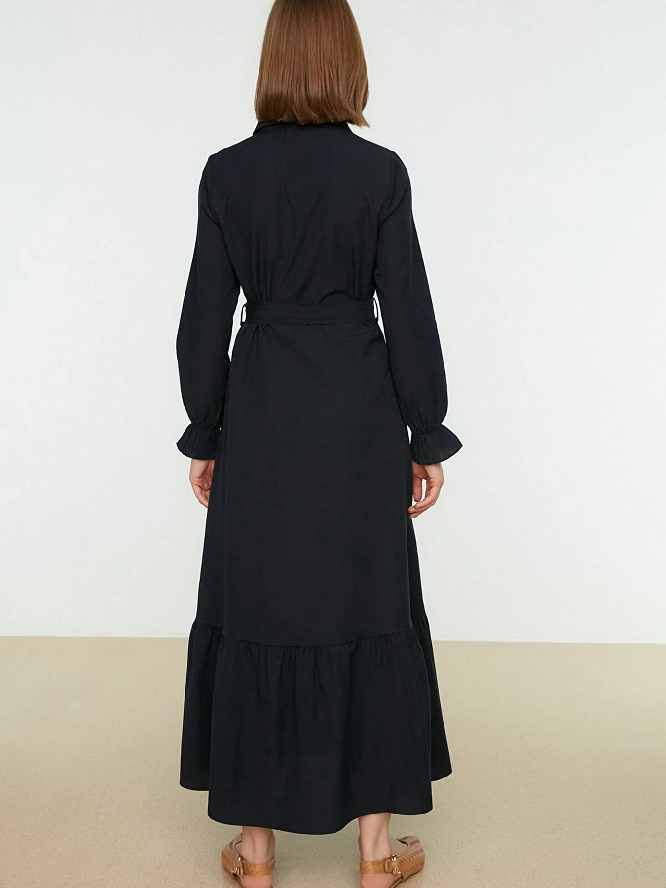 Платья Trendyol модель TCTSS22EB0099/Lacivert Платья Trendyol модель TCTSS22EB0099/Lacivert Фото