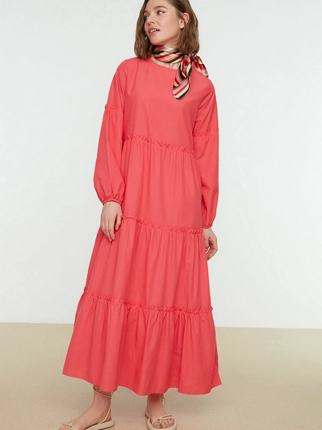 Платья Trendyol модель TCTSS22EB0098/Pembe Фото