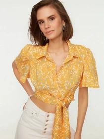 Рубашки Trendyol модель TWOSS22GO0076/Turuncu Фото